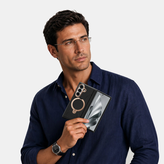 Imej produk sarung telefon Ostand Q3 Vegskin untuk Samsung Galaxy Z Fold 8 Ultra - Imej terperinci 2 2/11