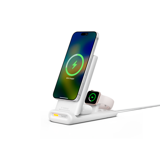 Icestation Pro 3-in-1 可折疊磁吸無線充電器 with Qi2 25W TEC 製冷 - 細節圖 2 2/8,展示商品整體外觀、配色與設計細節,便於核對材質、結構、功能和適用情境