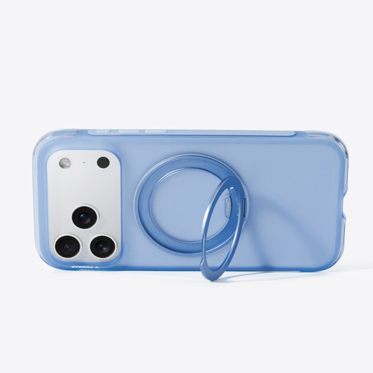 TORRAS Ostand O3 Air Classic blue case for iPhone 17 Pro Max with O Stand™