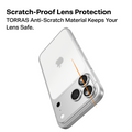TORRAS Lensguard scratch-proof protector for iPhone 17 Air cameras.