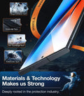TORRAS GlassGo screen protector for Samsung S24 Ultra with Edge-Enhance technology.
