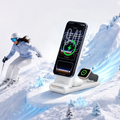 Icestation Pro 3-in-1 Foldable Magnetic Wireless Charger with Qi2 25W TEC Cooling