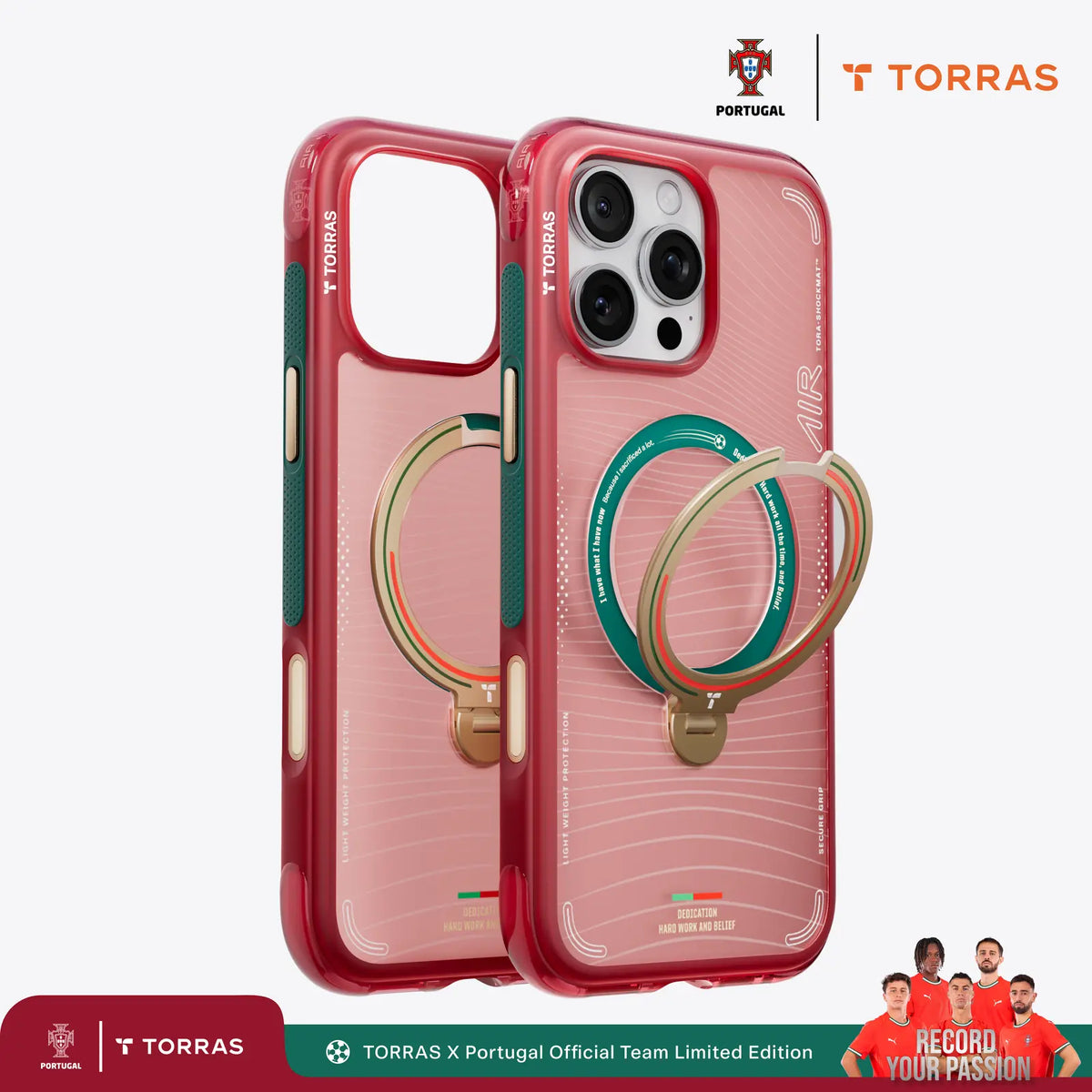 TORRAS x FPF Limited Edition iPhone 16 Pro Max Ostand Q3 Air stand case
