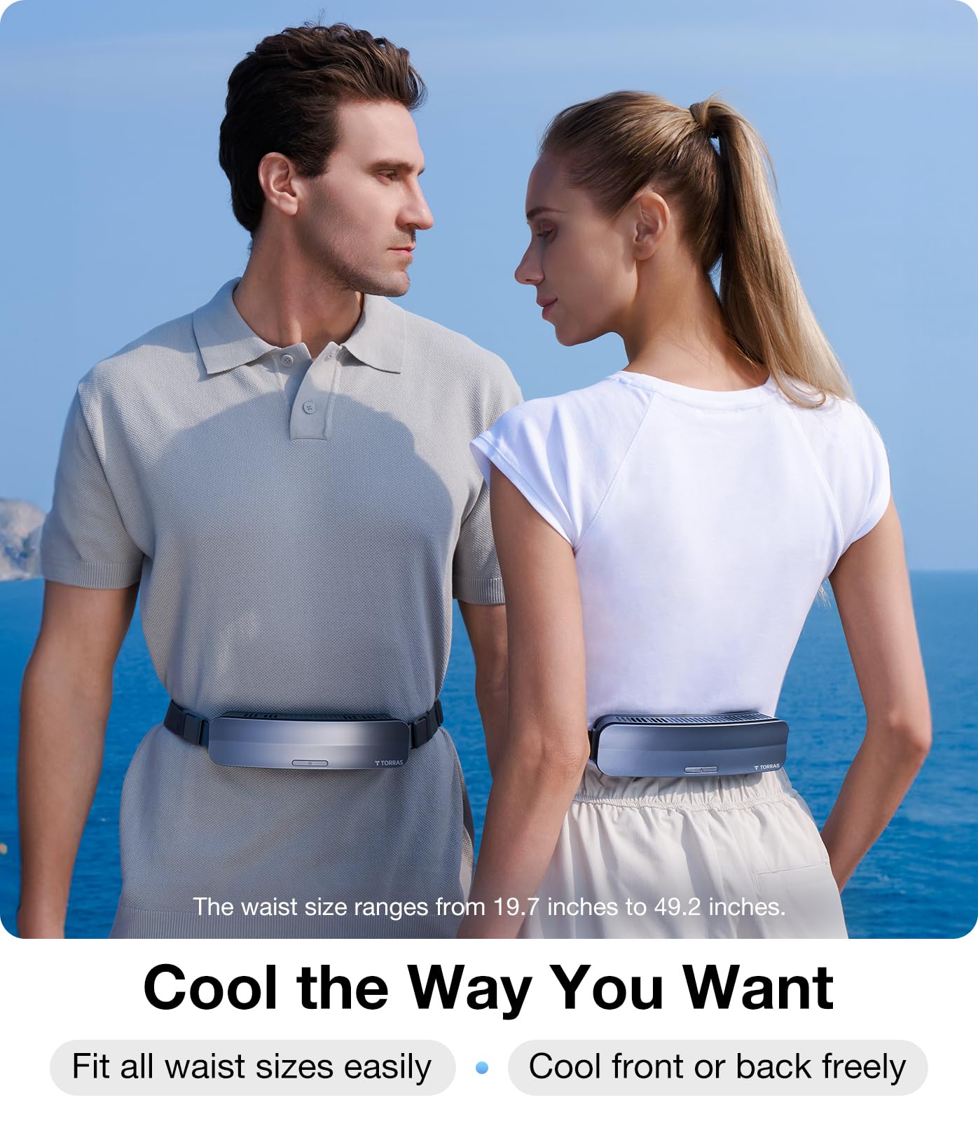 COOLiFY Zone 3 Portable Waist Fan | TORRAS – TORRAS Singapore
