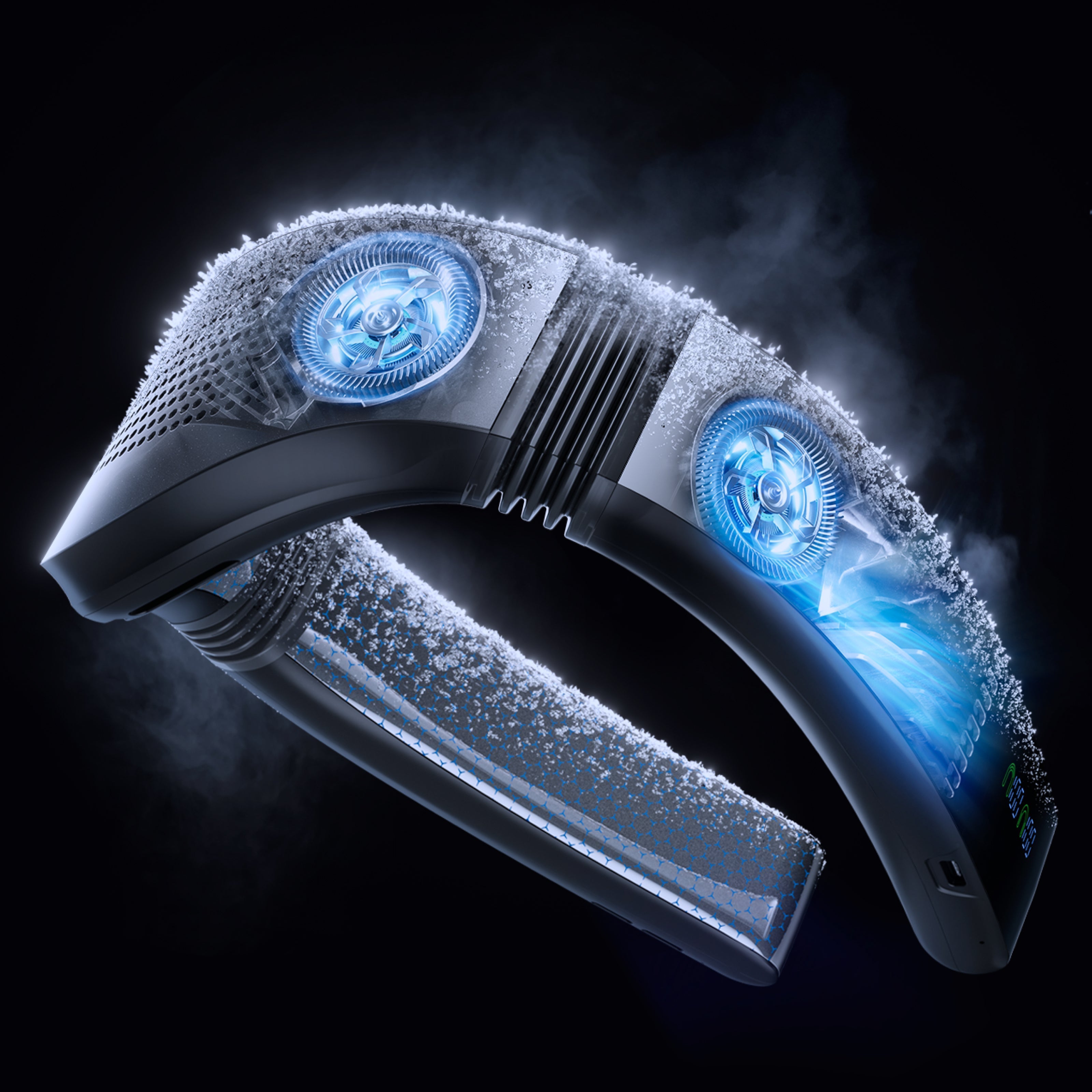 COOLiFY Cyber Fold AI Neck Air Conditioner | TORRAS
