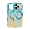 TORRAS Ostand O3 Air Summer case in teal-to-yellow gradient