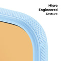 TORRAS Ostand O3 Fitness case in light blue, featuring micro engineered texture.