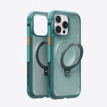 TORRAS Ostand Q3 Air magnetic stand case for iPhone 16 Pro with lightweight protection.