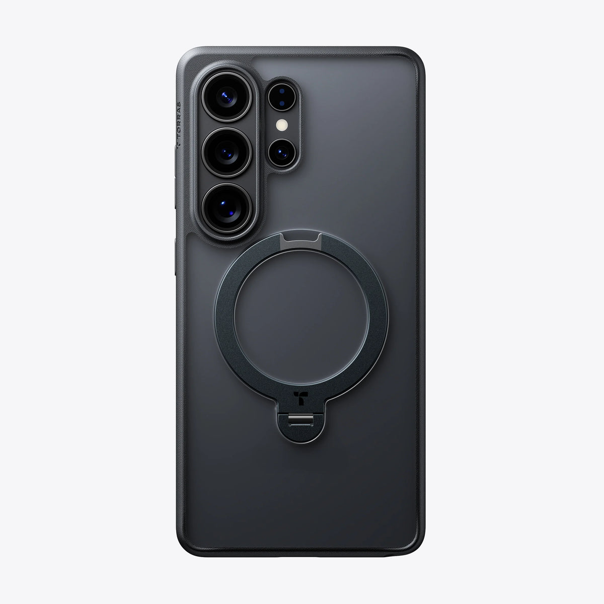 TORRAS Ostand Q3 Spin case for Samsung S26 Series with magnetic ring stand.