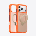 Ostand Q3 Air for iPhone 17 Pro — Cosmic Orange — Silver