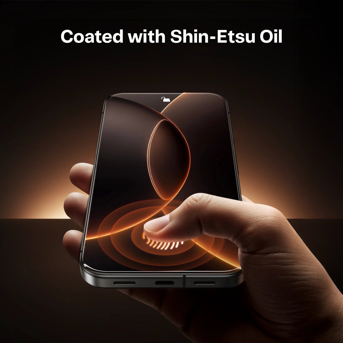 GlassGo screen protector for Google Pixel 10 Pro XL, coated with Shin-Etsu Oil.