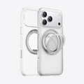 TORRAS Ostand O3 clear case with magnetic stand for iPhone 17 Pro