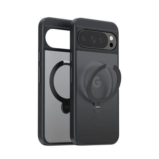 TORRAS Ostand Q3 Spin case for Google Pixel 10 Pro XL with integrated ring stand