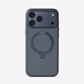 TORRAS Ostand Q3 Spin case for iPhone 17 with rotatable ring stand, dark grey