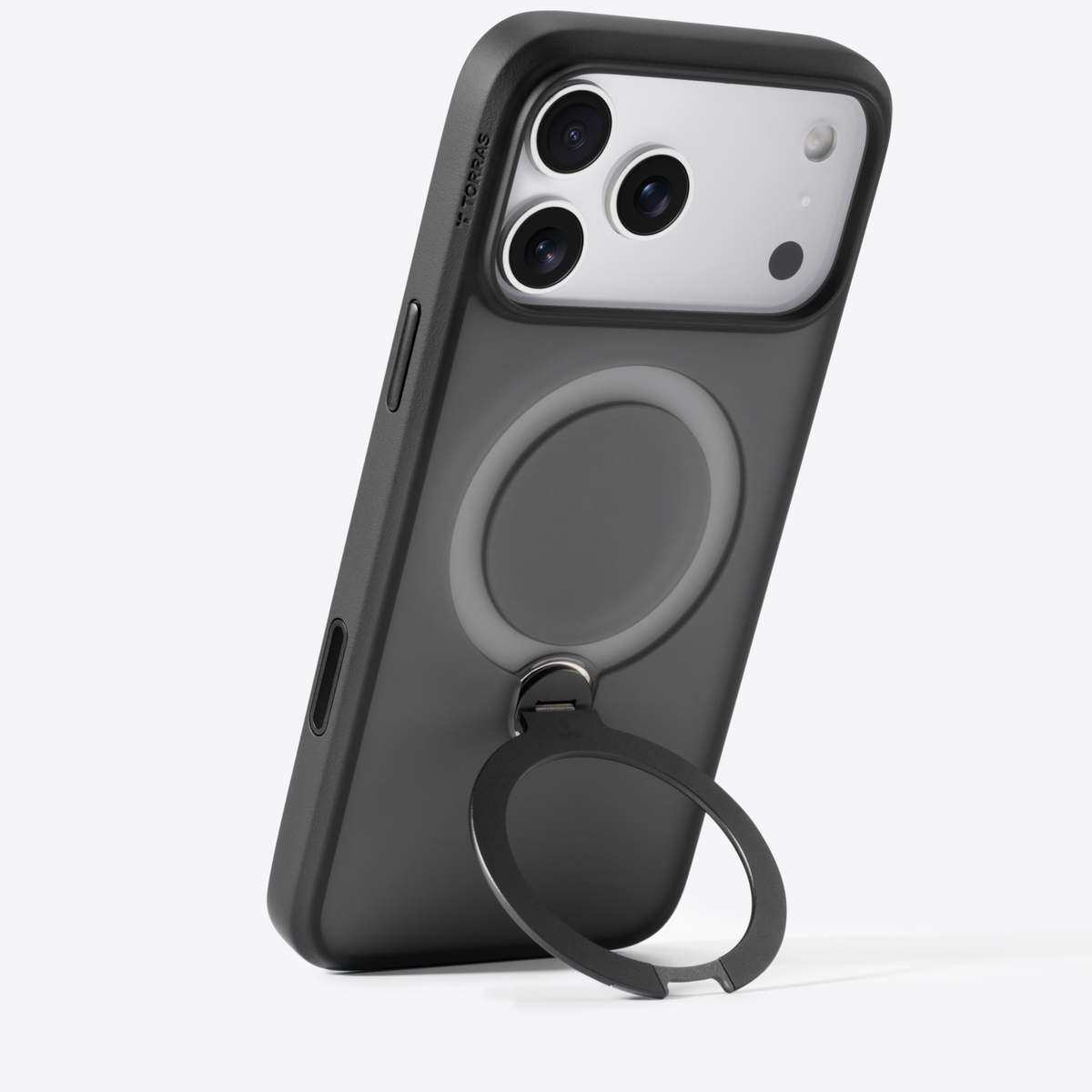 TORRAS Ostand Q3 Spin iPhone 17 case with 360° magnetic stand