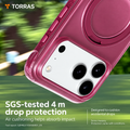 Ostand O3 Air SGS drop-test illustration and source report reference
