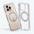 O1S Clear case on iPhone 16 Pro Max Desert Titanium