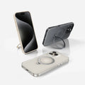 TORRAS Ostand Q3 Spin iPhone 16 Pro Max case showing 360° spin stand functionality