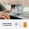TORRAS Ostand Q3 Spin clear MagSafe case for Samsung S25 Plus, features 360° stand.