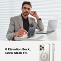 Sleek TORRAS Ostand Q3 Spin case for iPhone 16 Pro Max with magnetic ring stand.