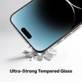 OrigArmor ultra-strong tempered glass screen protector for iPhone 16 Pro Max