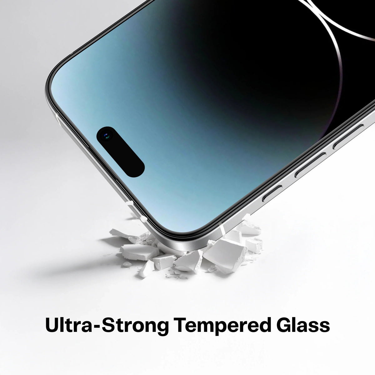 OrigArmor ultra-strong tempered glass screen protector for iPhone 16 Pro Max