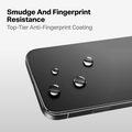 TORRAS OrigArmor Screen Protector for iPhone 18 Pro/Pro Max Water beading on a anti-fingerprint screen protector