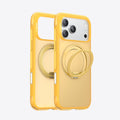 Yellow TORRAS Ostand O3 Air Classic case for iPhone 17 Pro Max with ring stand.