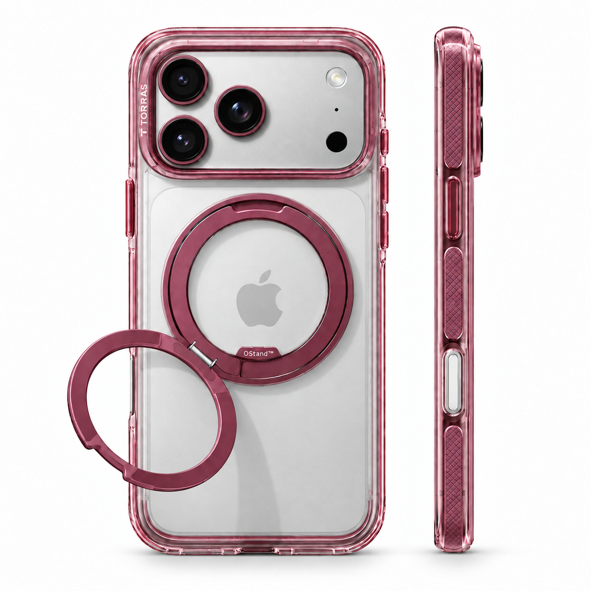 TORRAS O3L iPhone 18 series magenta silver