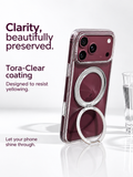 O1S clear case with Tora-Clear coating